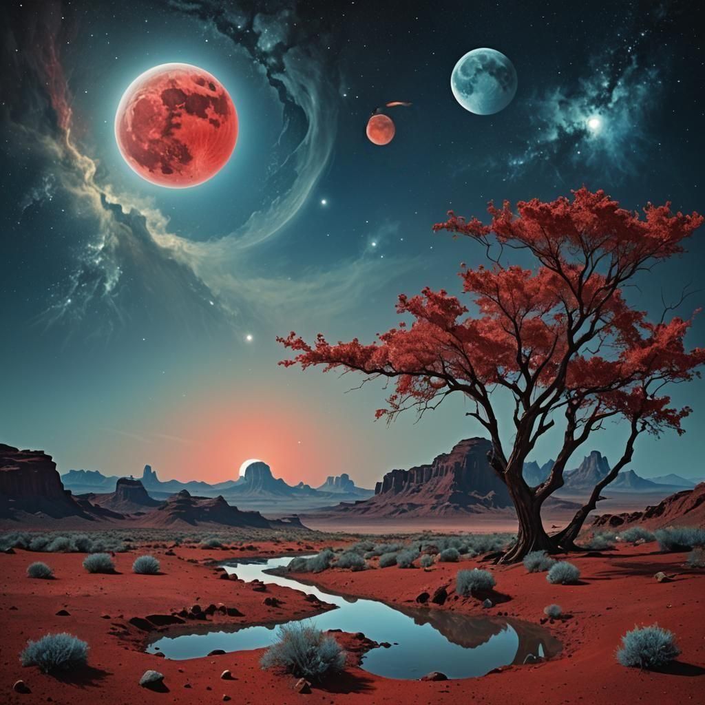 Spring, a long time ago... In a galaxy far, far away. Ha!