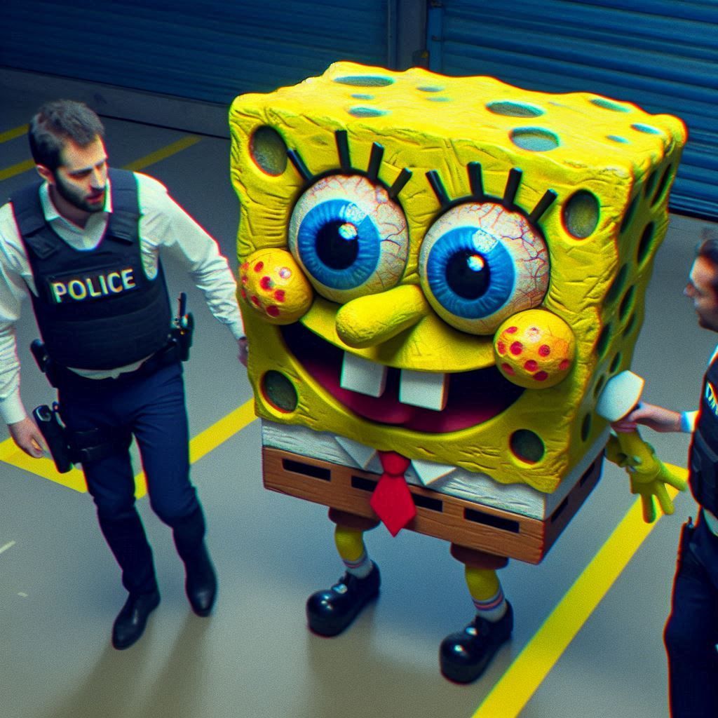 SpongeBob In Trouble