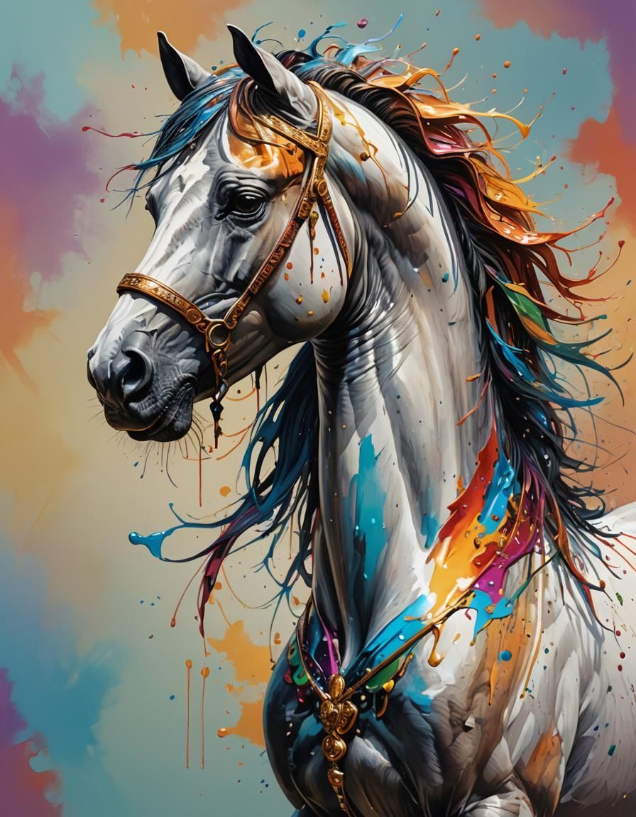 H is for Horse  by @FanFreak