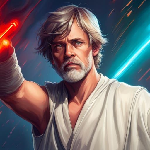 luke skywalker - AI Generated Artwork - NightCafe Creator