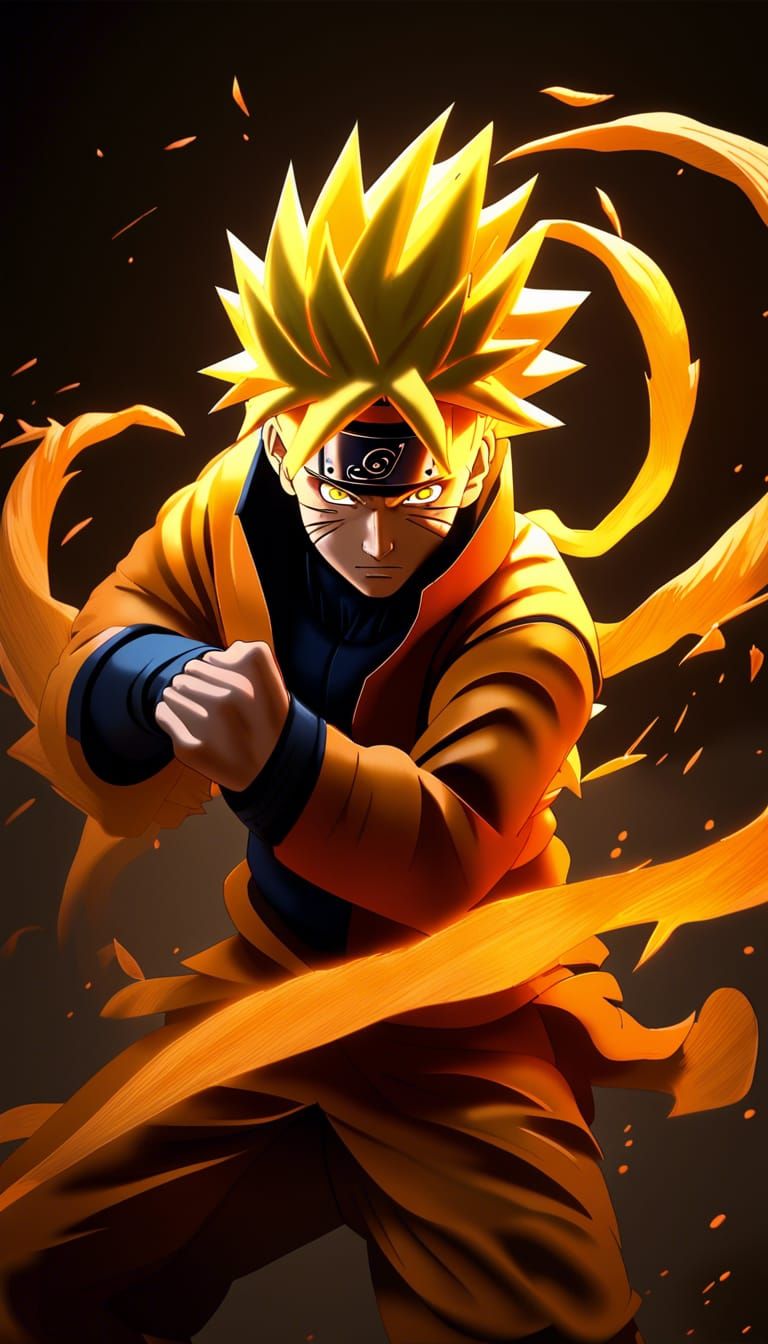 Uzumaki Naruto super saiyan