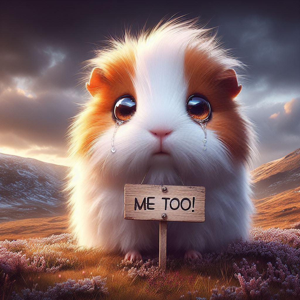 copy cat! If I say I what to eat carrots... this little guy says-