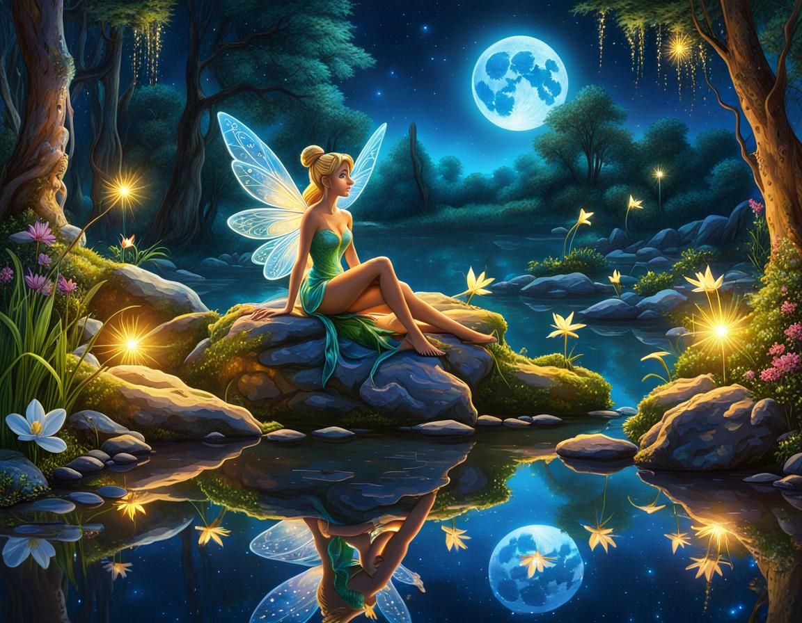 Tinkerbell - AI Generated Artwork - NightCafe Creator