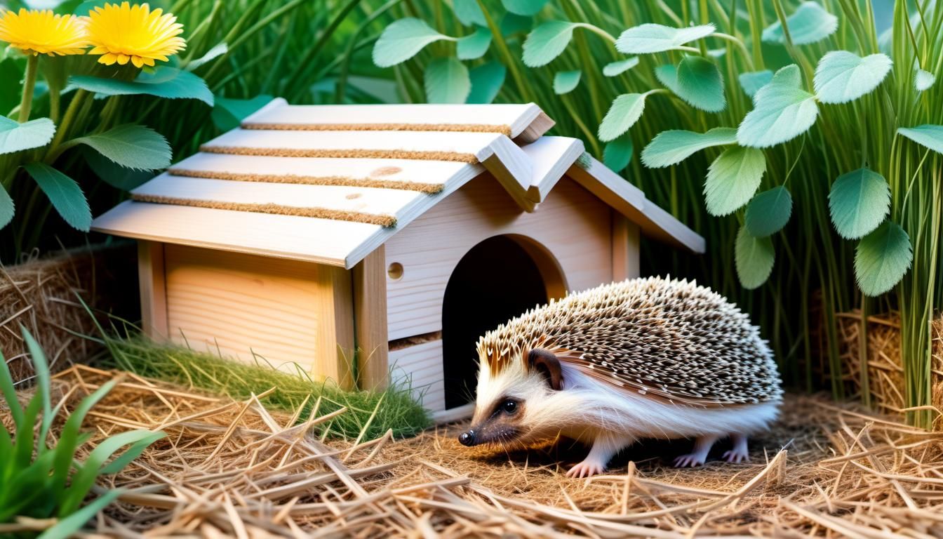 Fantastic House to suit an Hedgehog  by @Pirate Queen Jo 