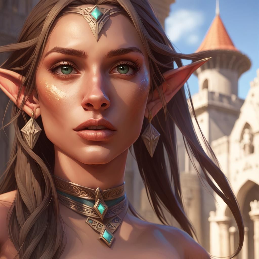 Elvish Princess - AI Generated Artwork - NightCafe Creator