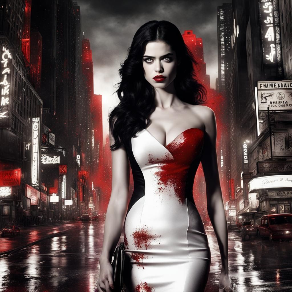 Black & White... and Blood!  by @Papy Ion