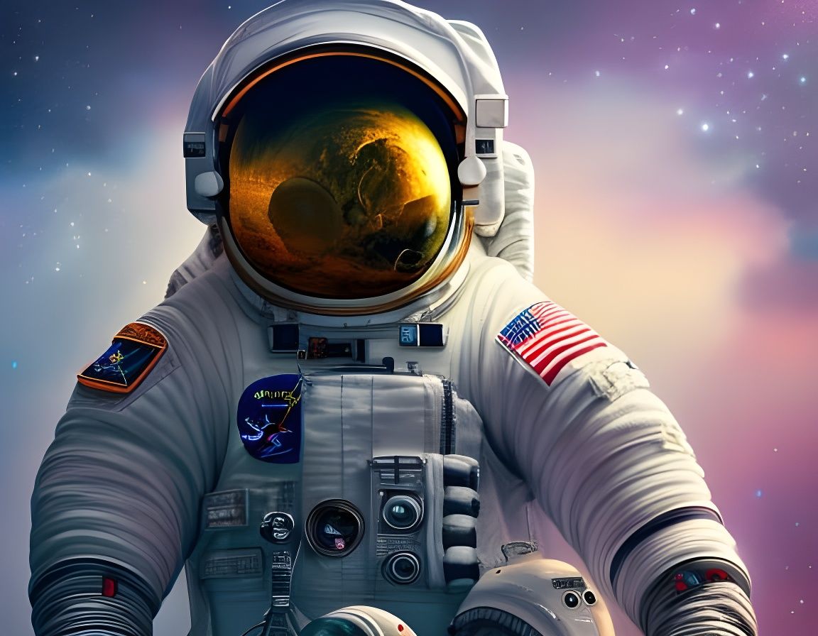 astronaut... - AI Generated Artwork - NightCafe Creator