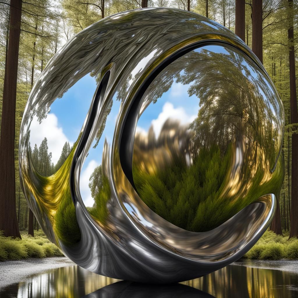 Metallic orb 1