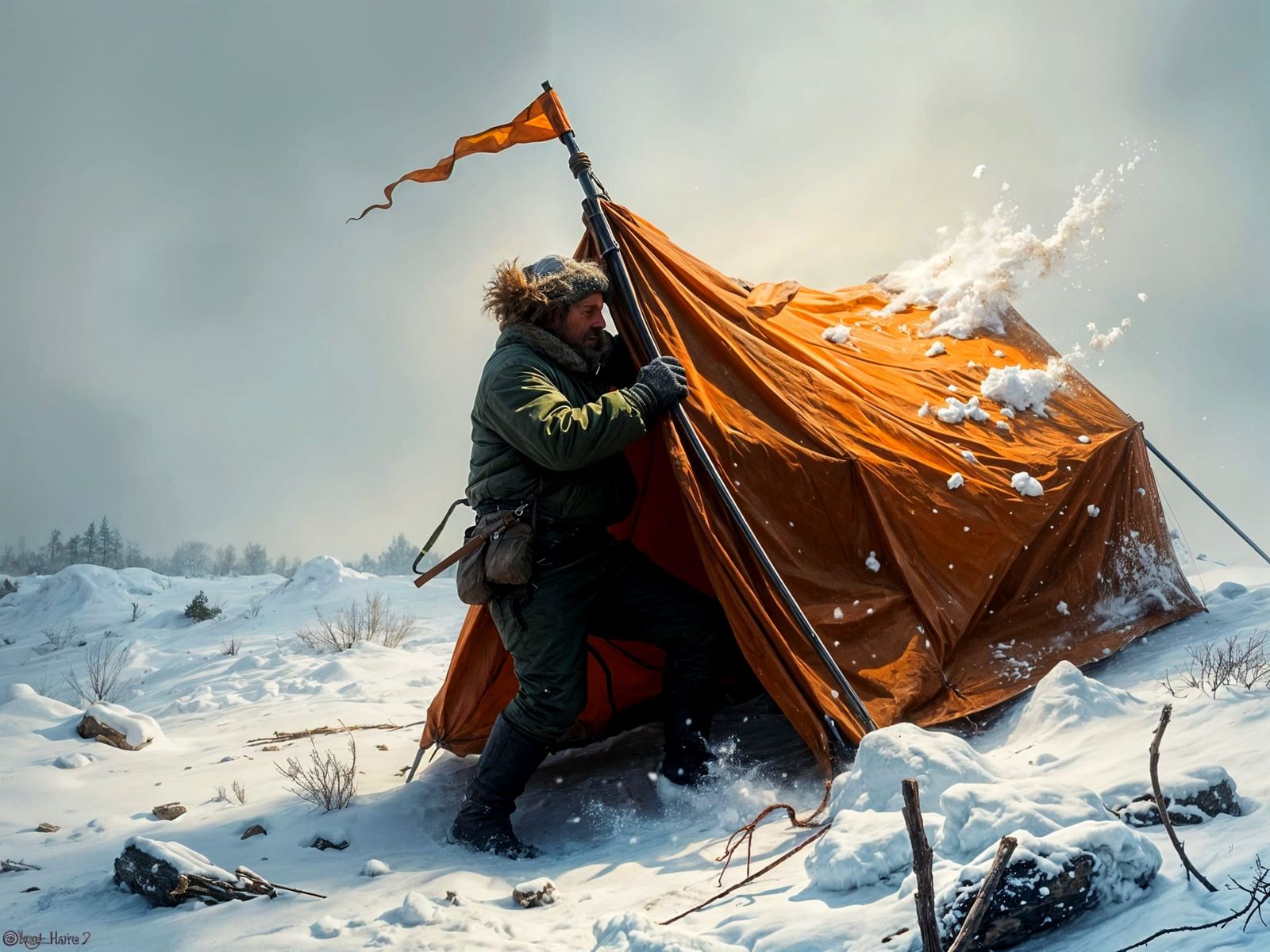 Winter camper  by @Sullivan-Shaw