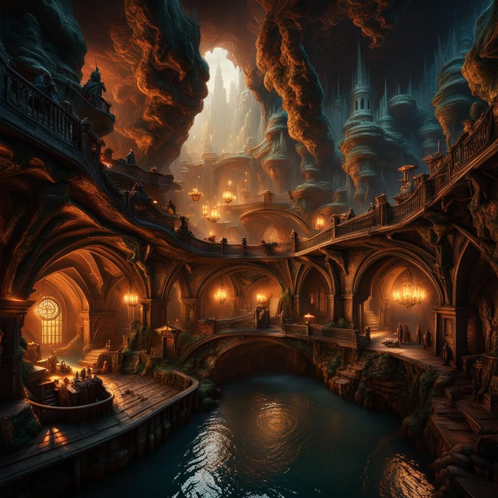 Underground city  by @Vochomurka