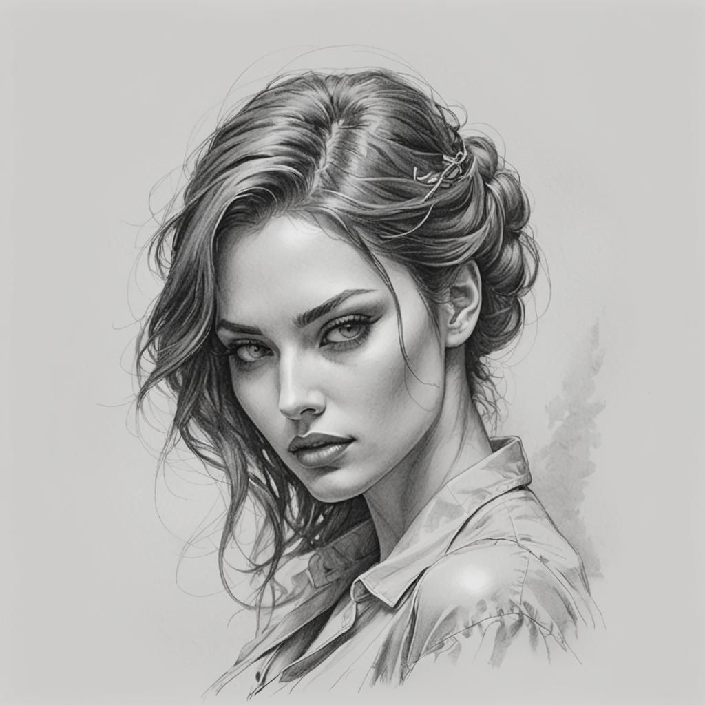 Pencil sketch