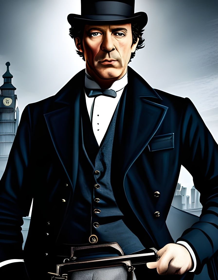 Sherlock Holmes - AI Generated Artwork - NightCafe Creator