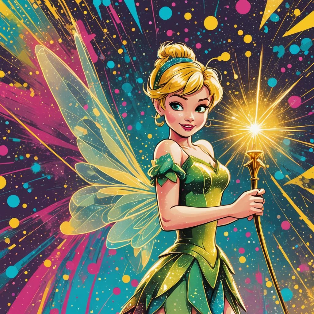 Tinker Bell's wand magic