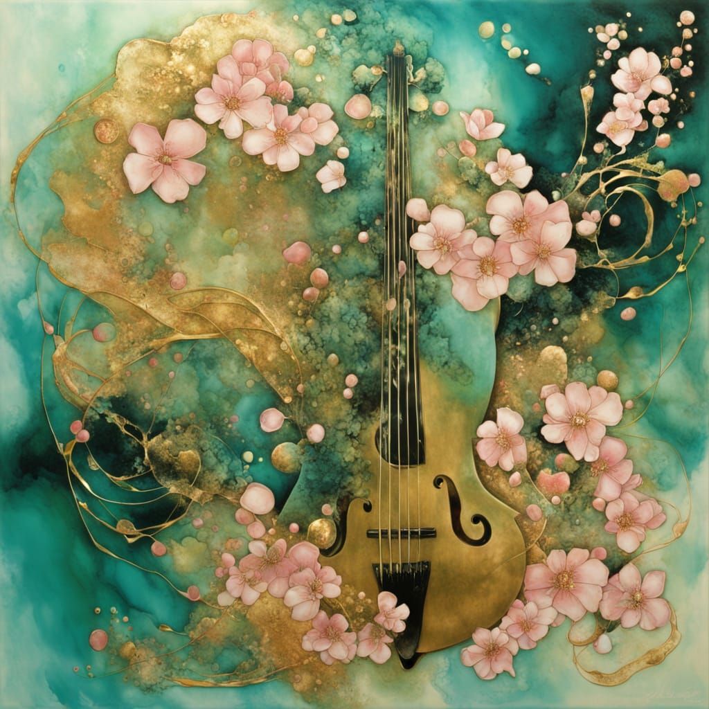 Abstract Musical Fusion  by @Crystal