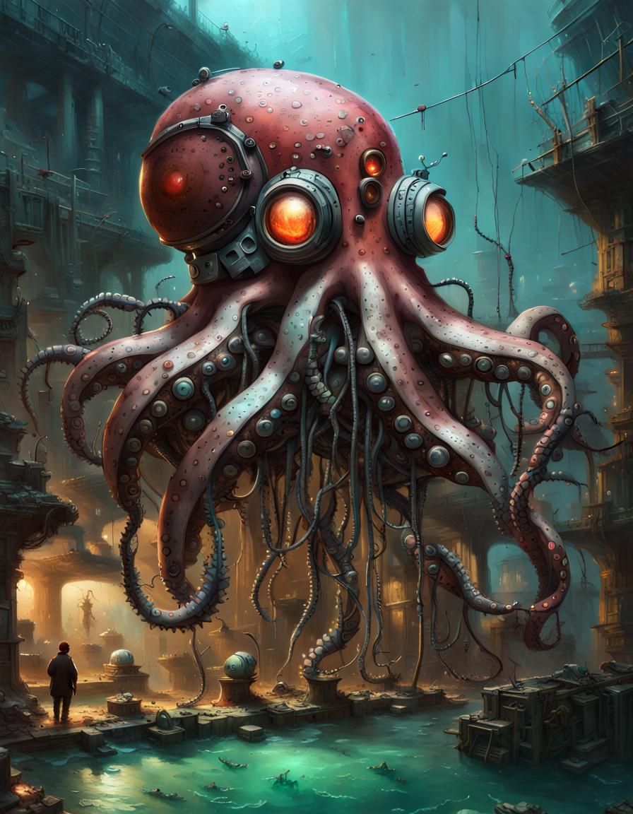 Octobot - AI Generated Artwork - NightCafe Creator