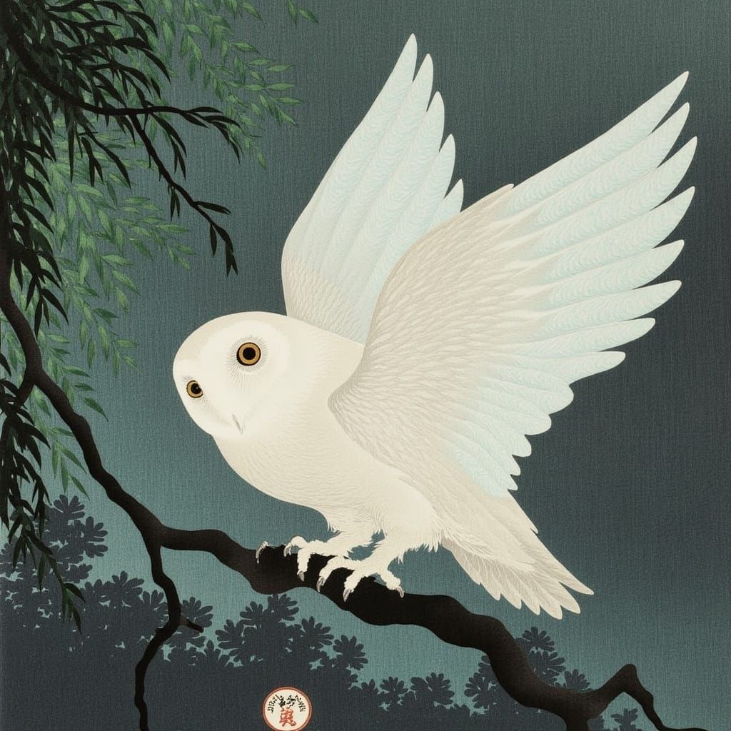 Showing Off Her Wings 