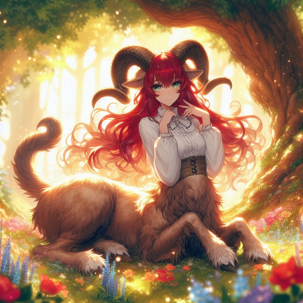 Beautiful day in the forest