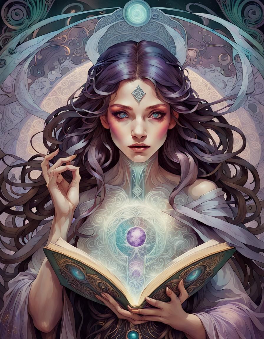 Reciting a spell