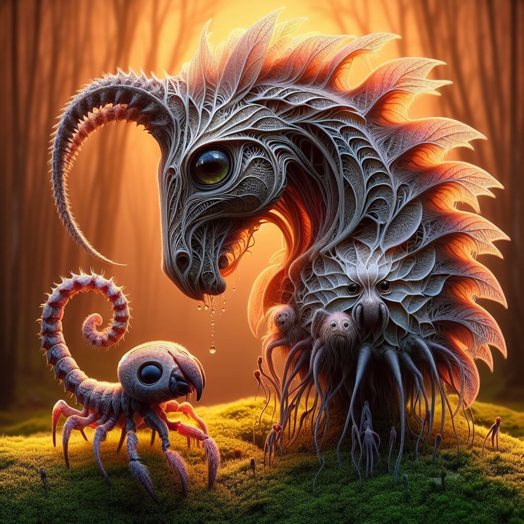 A Twonicorn Bug Who Is Friends With A Nonicorn Bug!!!!