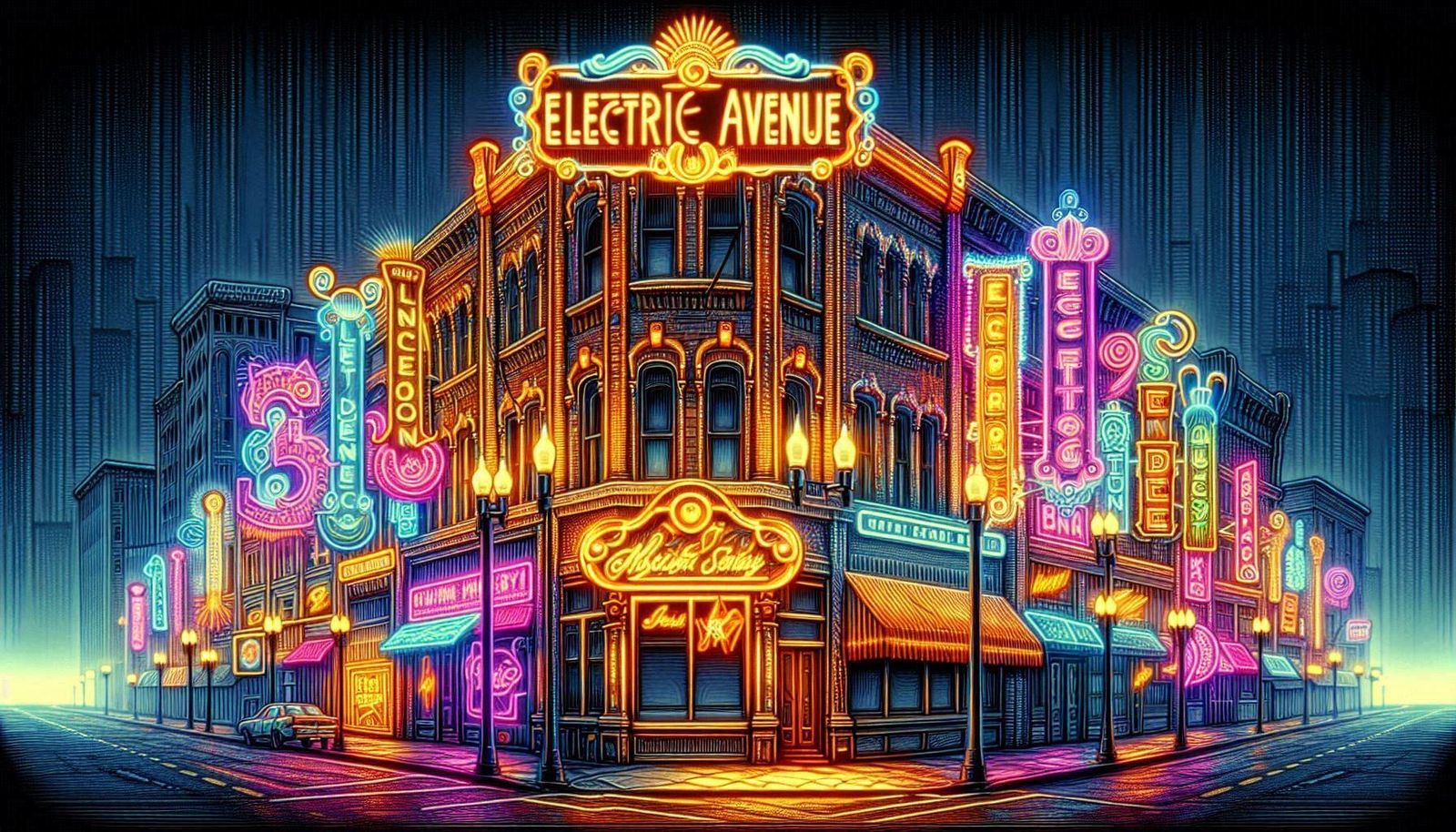 ♫ we gonna rock down to electric avenue, and then we'll take...
