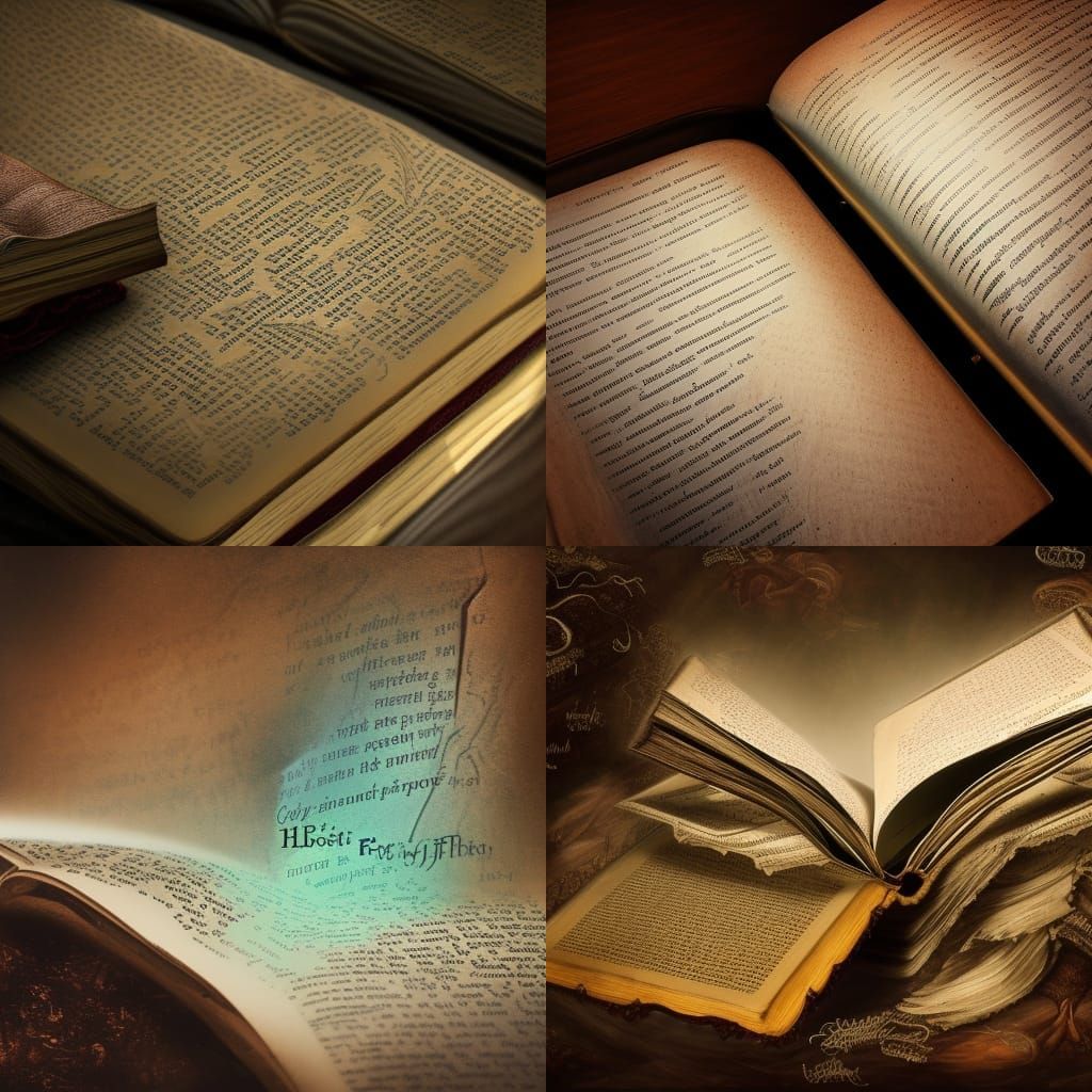 zoom on a old book. detail area of the middle. in the middle...