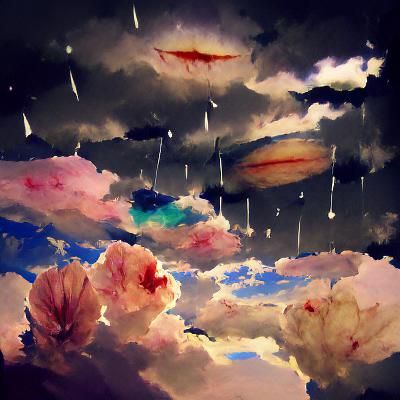 And when it would rain they would alter. They were beautiful...