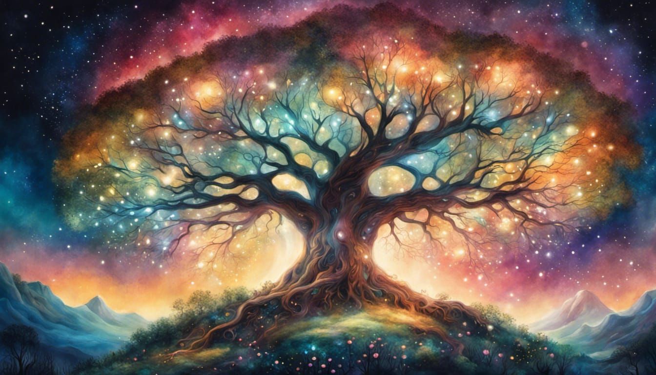 Tree of life - AI Generated Artwork - NightCafe Creator