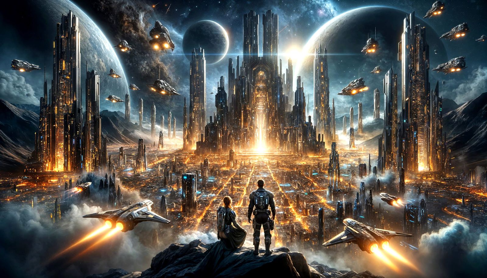 The Capital Of Ganymede  by @Rey Izain