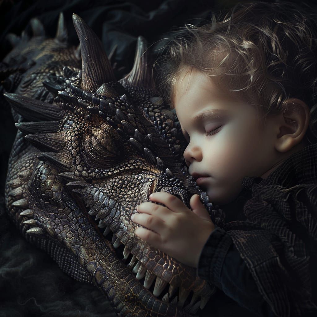 Sleep well, little child  by @Gecko6955