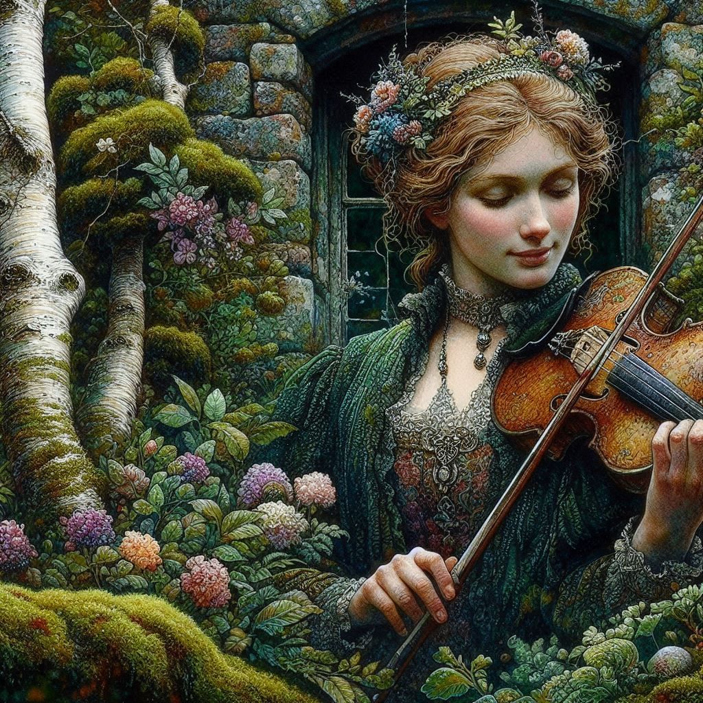 Celtic Maiden  by @LaRiviere