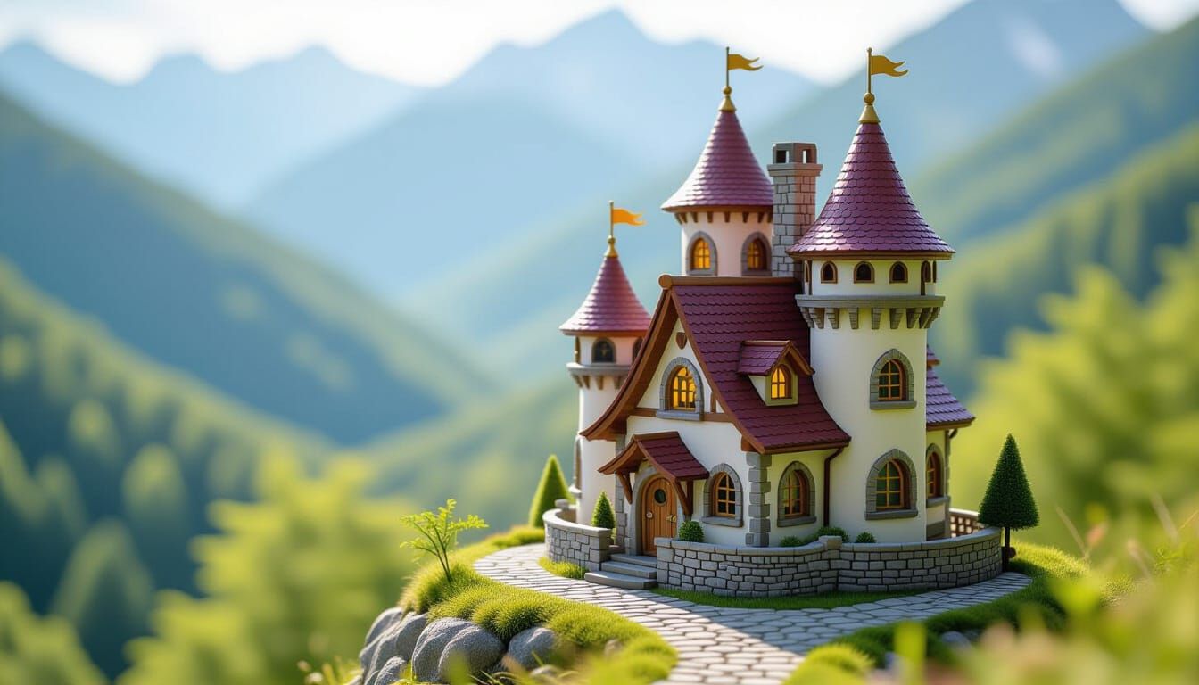 the little castle in the big valley