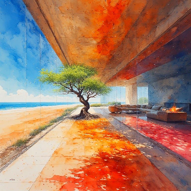 In Front of the Back Door