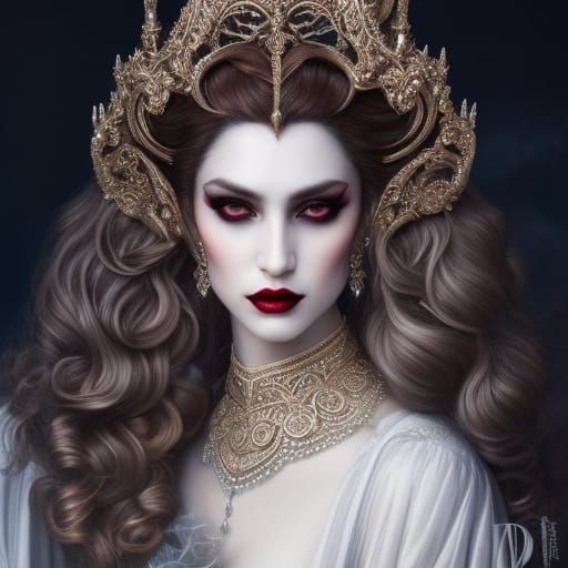 vampire queen - AI Generated Artwork - NightCafe Creator