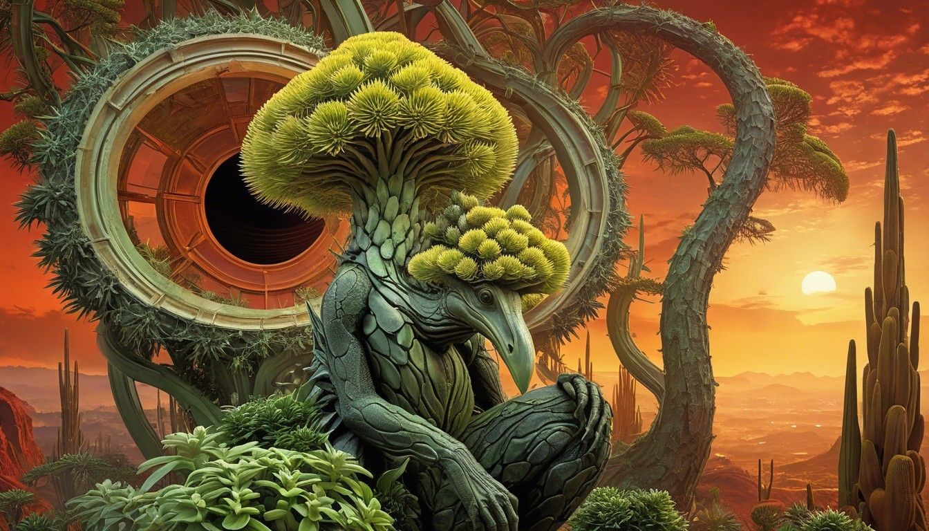 LYSIMACHIA NUMMULARIA AUREA HYBRID BETWEEN HUMANOID AND PLAN...