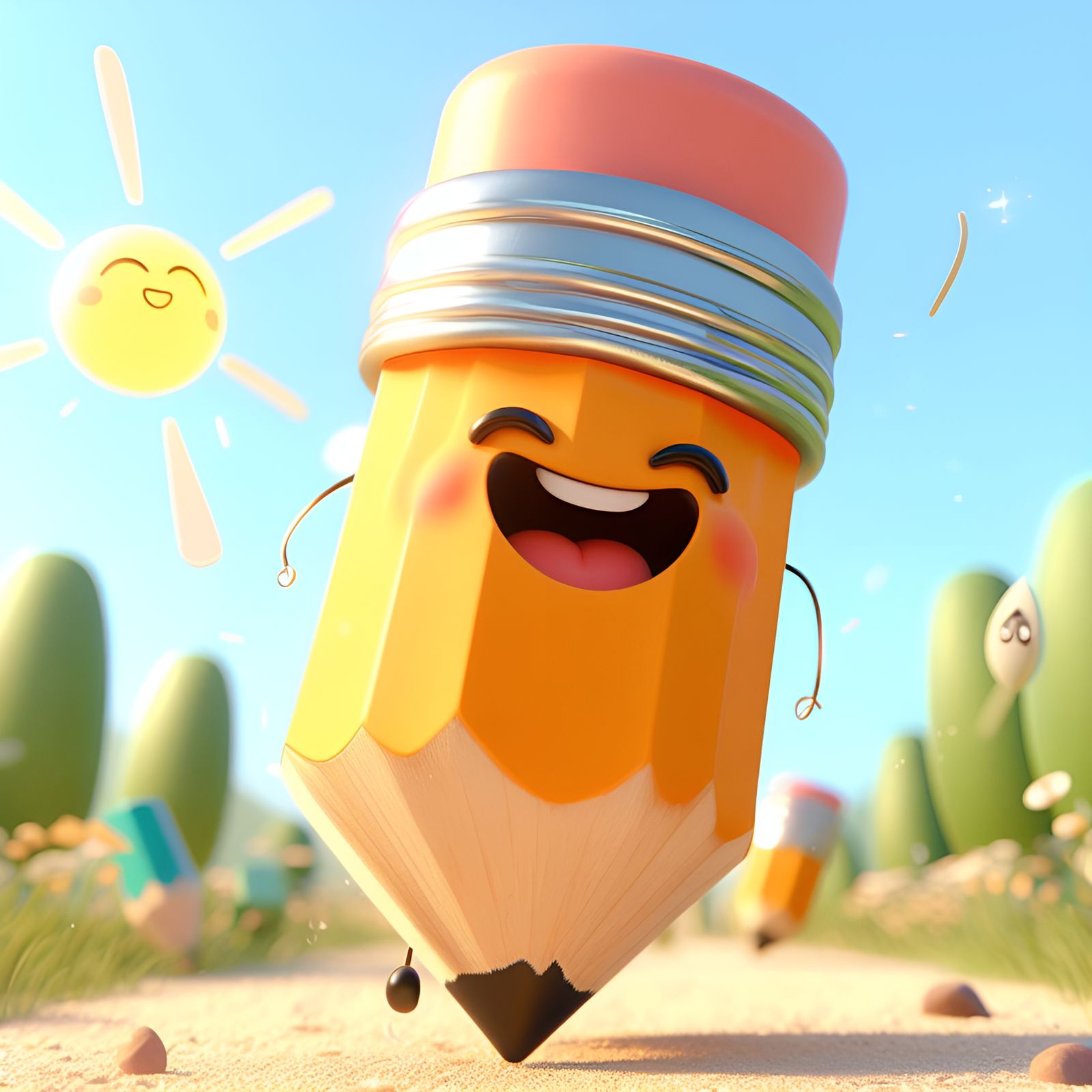 “Wanna hear a puncil?”