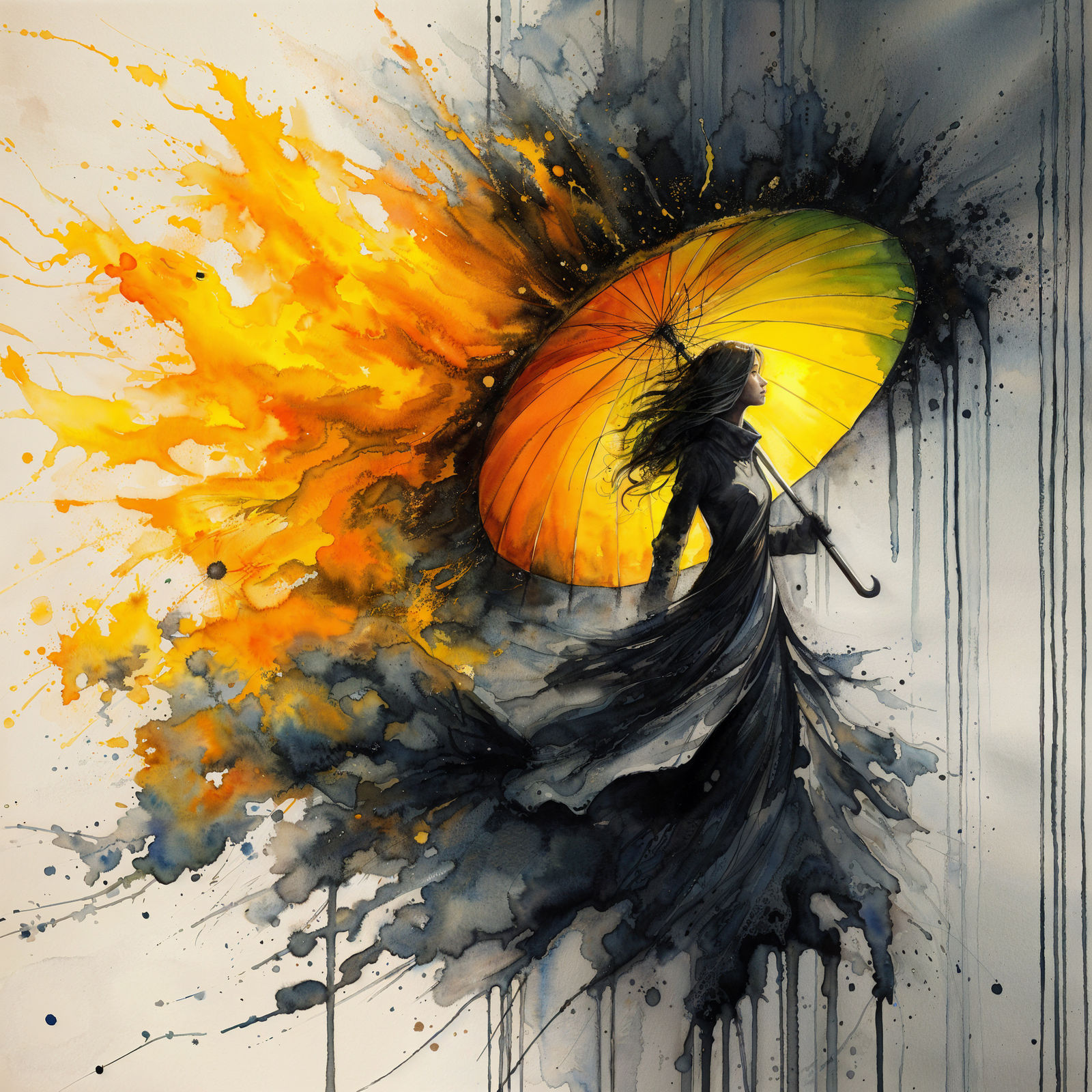 Radiant Spirit, Storm's Embrace  by @Vadym