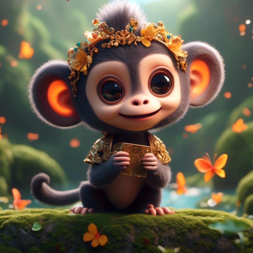 Cute monkey