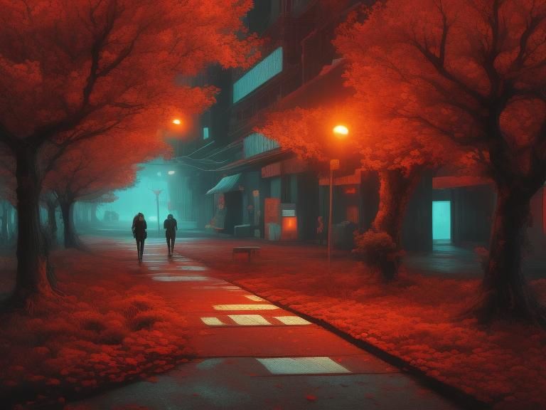 Evening on the Lonely Souls Promenade