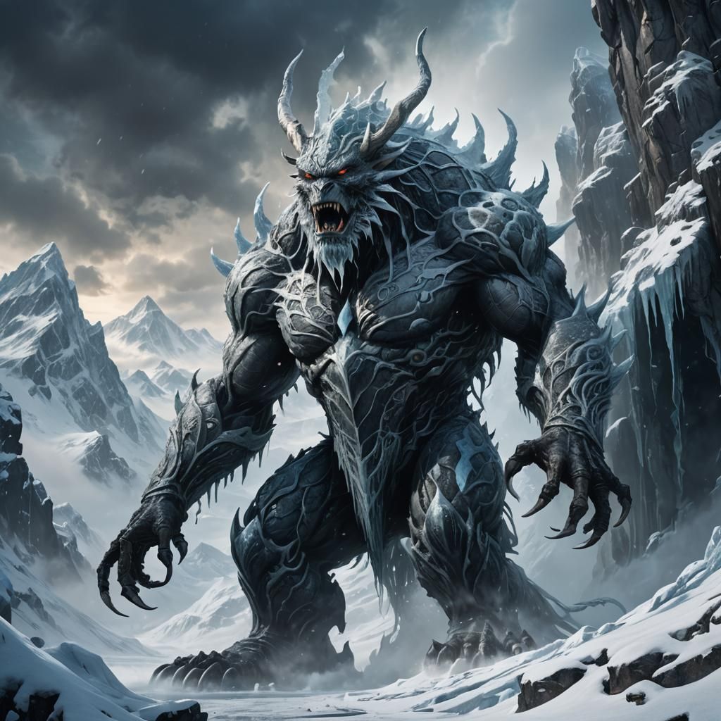 Frosty Mountain Monster 1