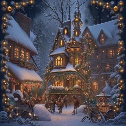 STUNNINGLY BEAUTIFUL FAIRY-TALE, FINDLY DETAILED MAGICAL CHRISTMAS ...