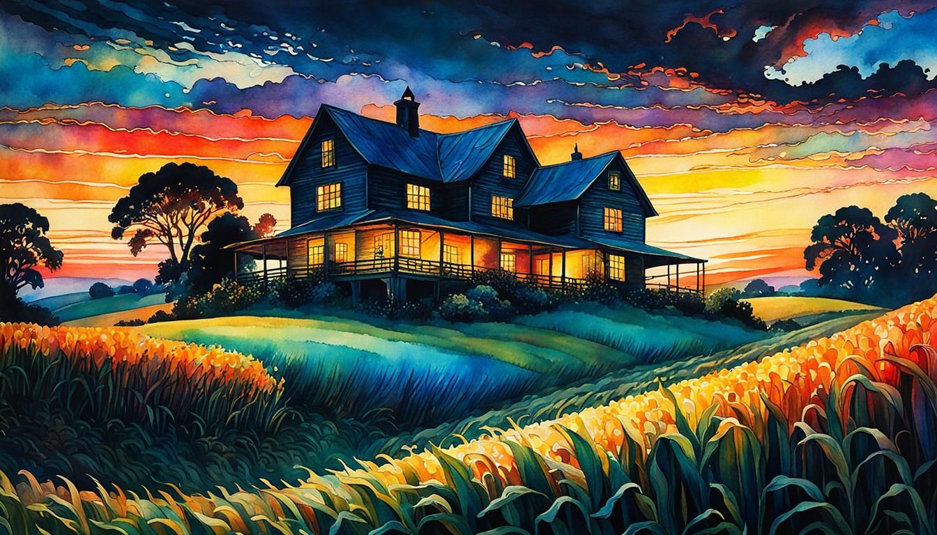 Countryside Farmhouse
