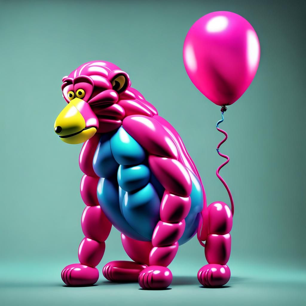 Inflatable Baboon