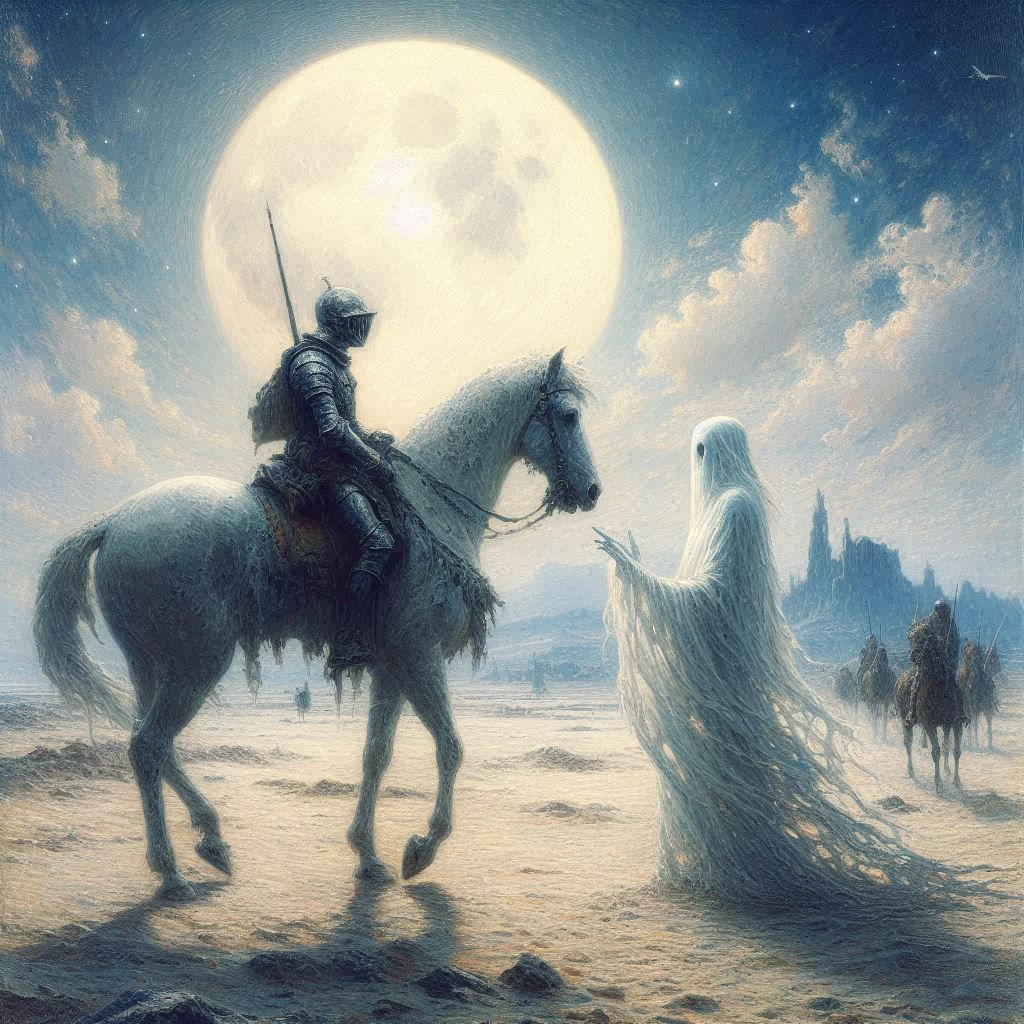 Illustration for Edgar Allan Poe's "El Dorado"