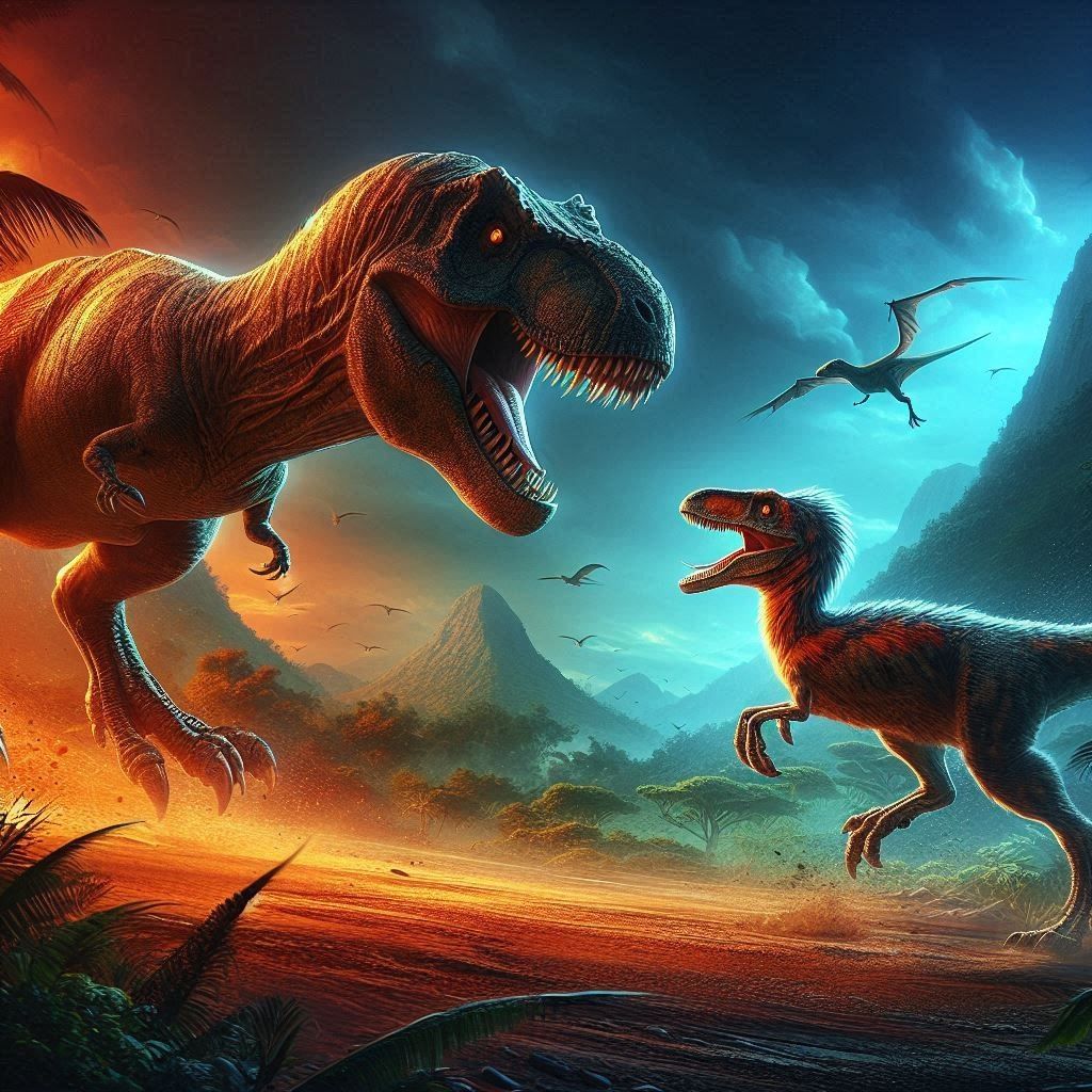 One Brave Velociraptor