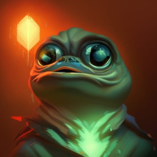 ETH pepe - AI Generated Artwork - NightCafe Creator