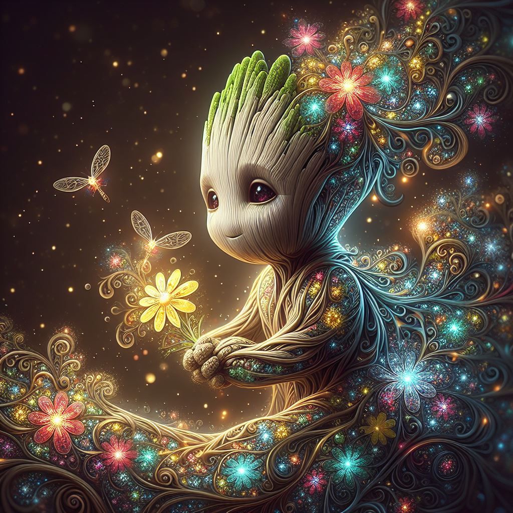 Baby Cosmic Groot