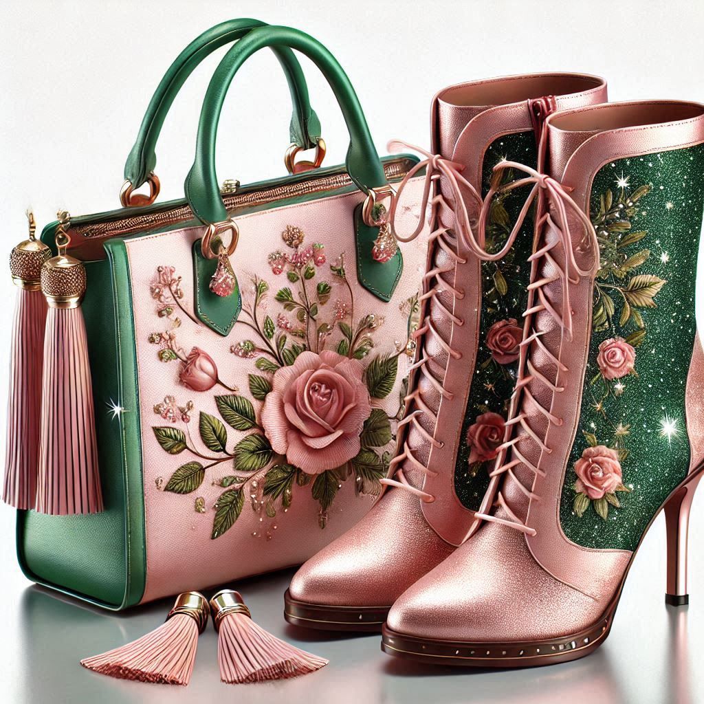 Matching bag and boots   by @Justagirl