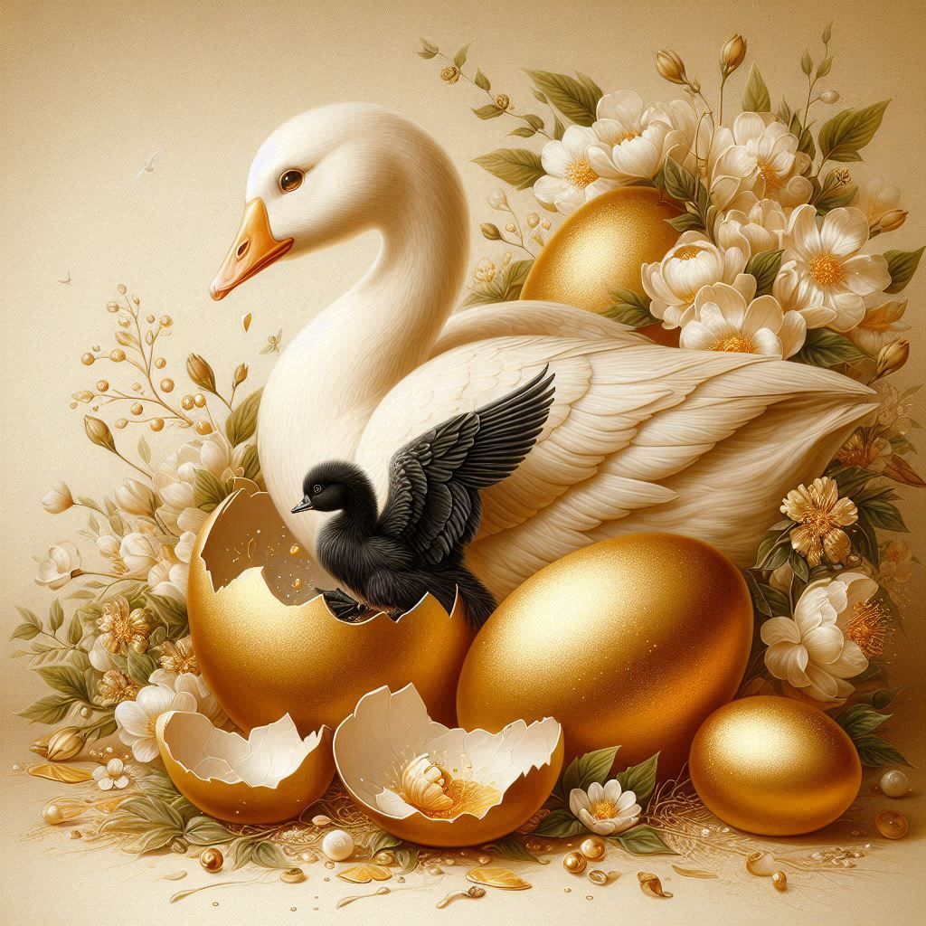 Goose of golden eggs and the ugly duck