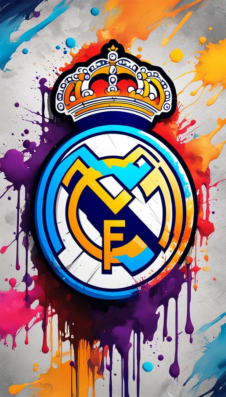 Real Madrid Graffiti Art - AI Generated Artwork - NightCafe Creator