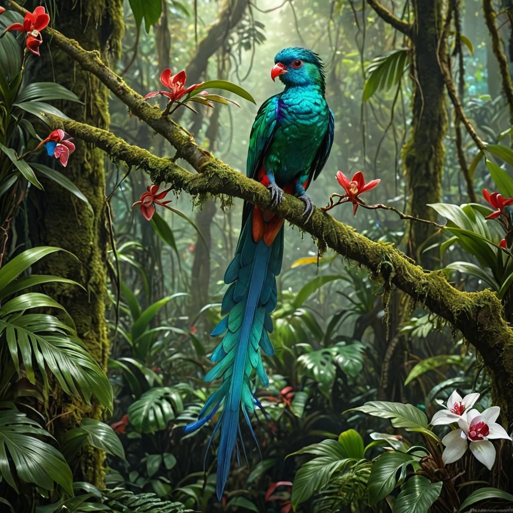 Undiscovered bird  by @Tiny Pearl Cat